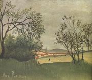 Henri Rousseau View of Saint-Cloud from the Heights of Bellevue oil painting picture wholesale